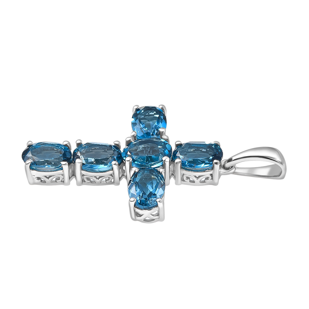 London Blau Topas Schmuckset