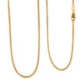 Spiga-Halskette 50cm in 916 Gold