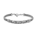 925 Silber Armband ca. 18 cm ca. 14,21g