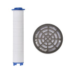 5er-Set Austauschbare Wasserfilter,  Weiß und Schwarz, ABS,10cm Filterelement, 5.5cm Filterbox