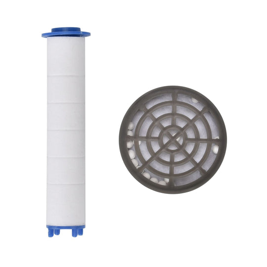 5er-Set Austauschbare Wasserfilter,  Weiß und Schwarz, ABS,10cm Filterelement, 5.5cm Filterbox