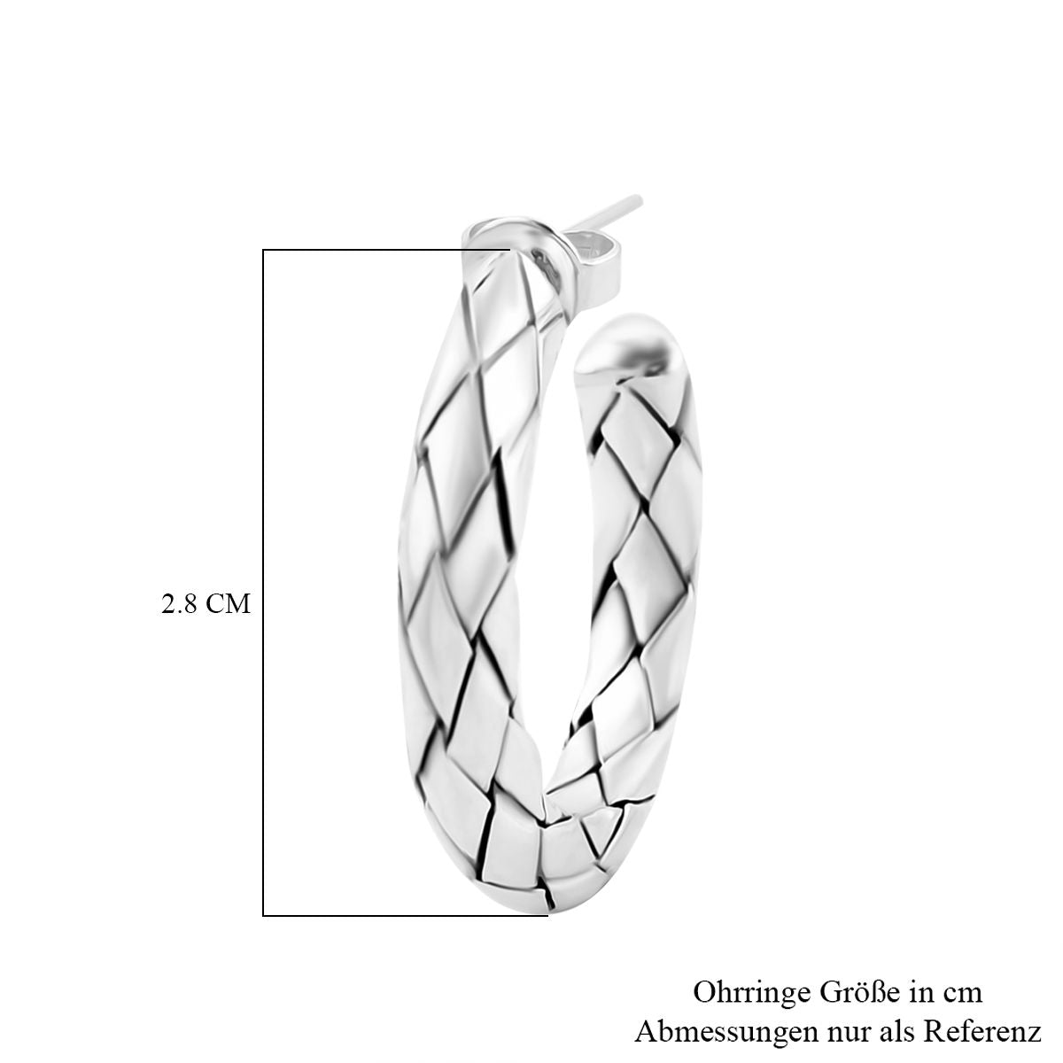 Royal Bali - 925 Silber Ohrringe, ca. 11,32g