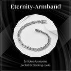Weißer Diamant Armband ca. 19 cm 925 Silber platiniert ca. 1.50 ct