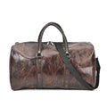 Stylische Weekender - Vielseitige Tasche, Maße 50x26x28cm, Kaffee