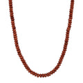 Gold Sandstein Halskette, 45+5cm - 200 ct.