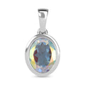 Merkur mystischer Topas Anhänger, ca. 2,04 ct.