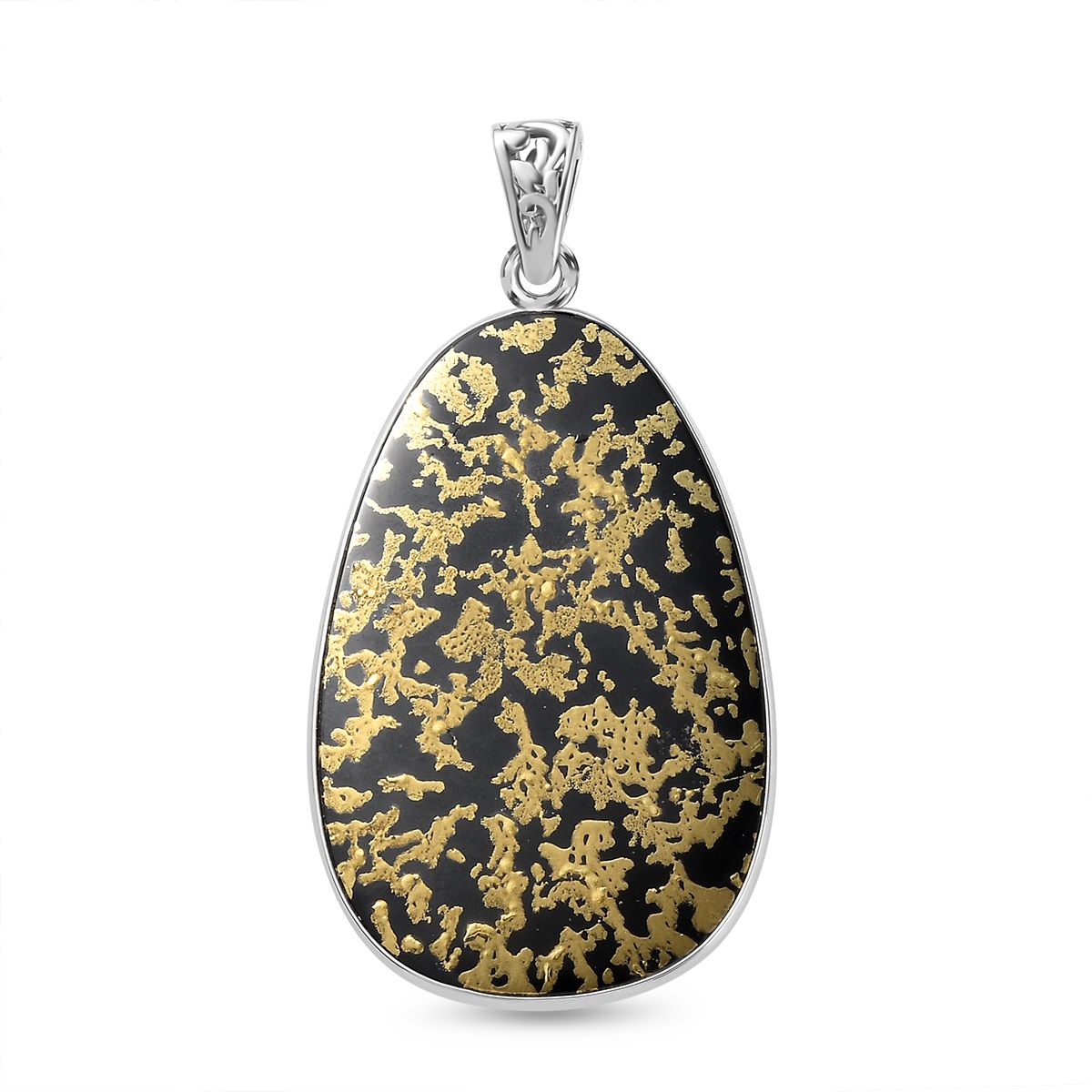 Tucson Exklusive- Goldenite Anhänger 925 Silber rhodiniert ca. 29.30 ct