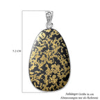 Tucson Exklusive- Goldenite Anhänger 925 Silber rhodiniert ca. 29.30 ct