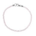 Regenbogen Mondstein Armband, 19 cm - 15 ct.