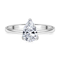 Lab Grown Diamant VS Ring, IGI Zertifiziert, 585 Weißgold (Größe 17.00) ca. 1.00 ct