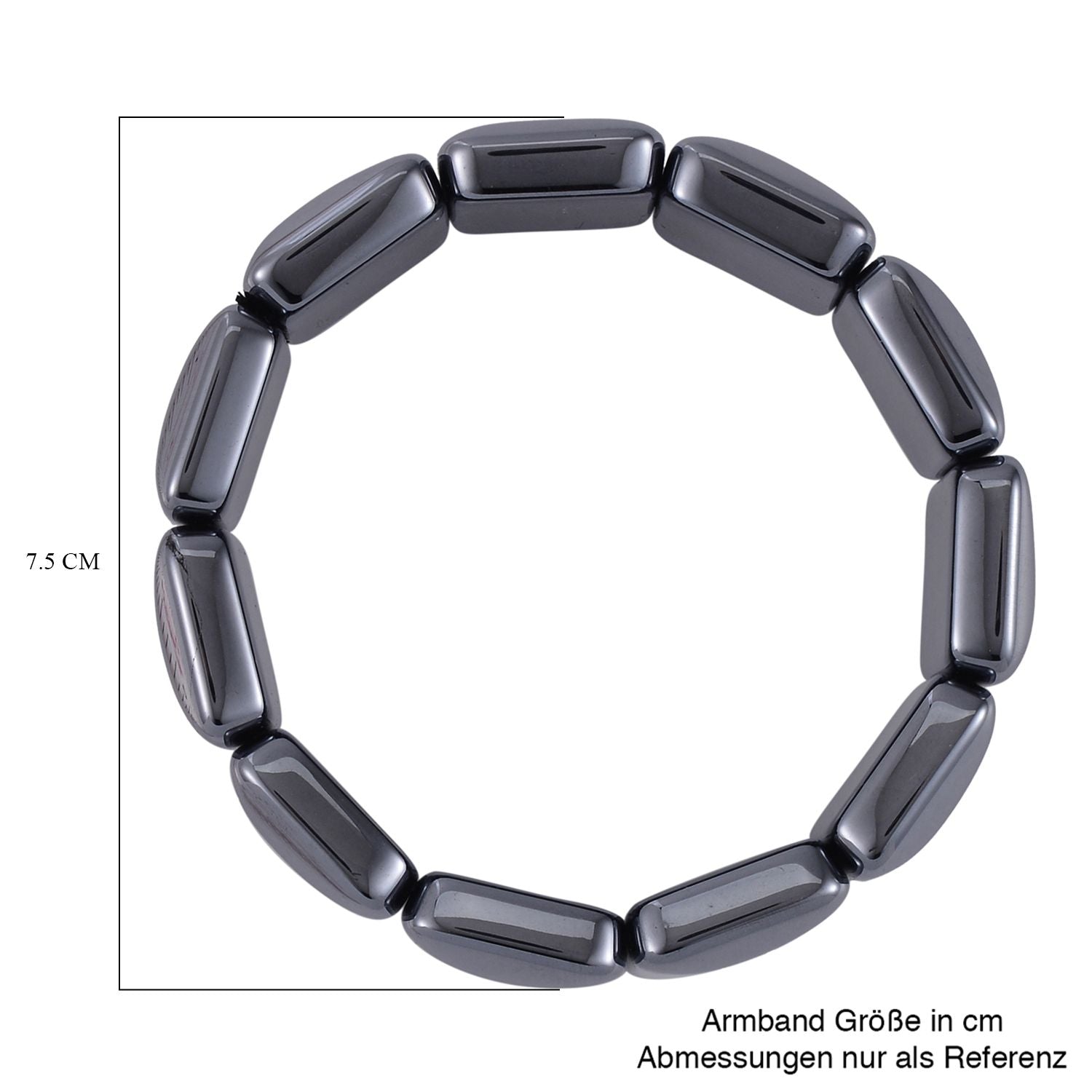 Terahertz Armband, flexibel (ca. 20 cm), ca. 480.00 ct