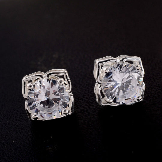 Zirkonia Ohrringe 925 Silber