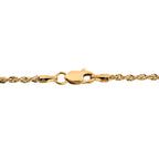 585 Gold Kordel Kette ca. 60 cm ca. 1,80g