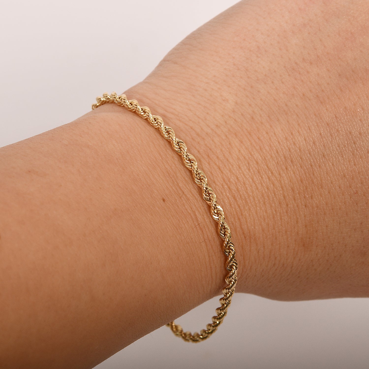 585 Gold Armband, ca. 19 cm, ca. 2,50g