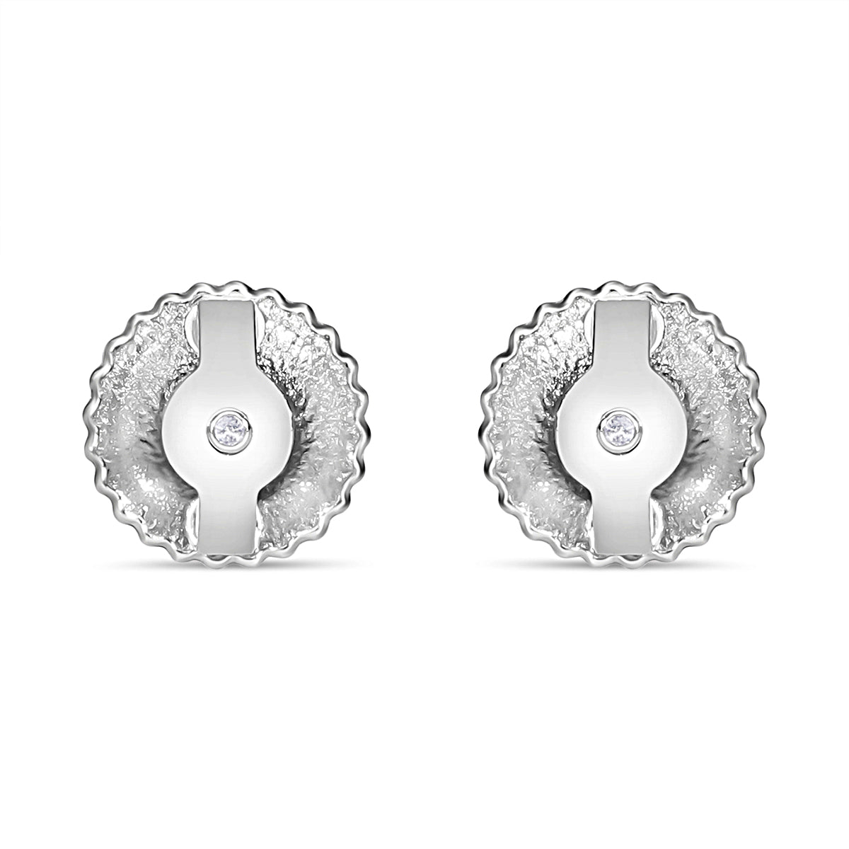 Signature Kollektion - Weißer Diamant SI-GH, IGI Zertifiziert Ohrringe, 950 Platin, ca. 0.25 ct