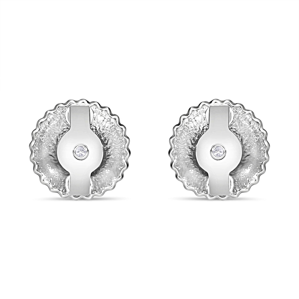 Signature Kollektion - Weißer Diamant SI-GH, IGI Zertifiziert Ohrringe, 950 Platin, ca. 0.25 ct