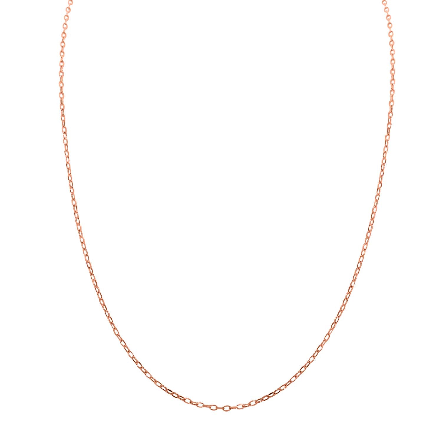 925 Silber rosévergoldetKette ca. 60 cm ca. 2,50g