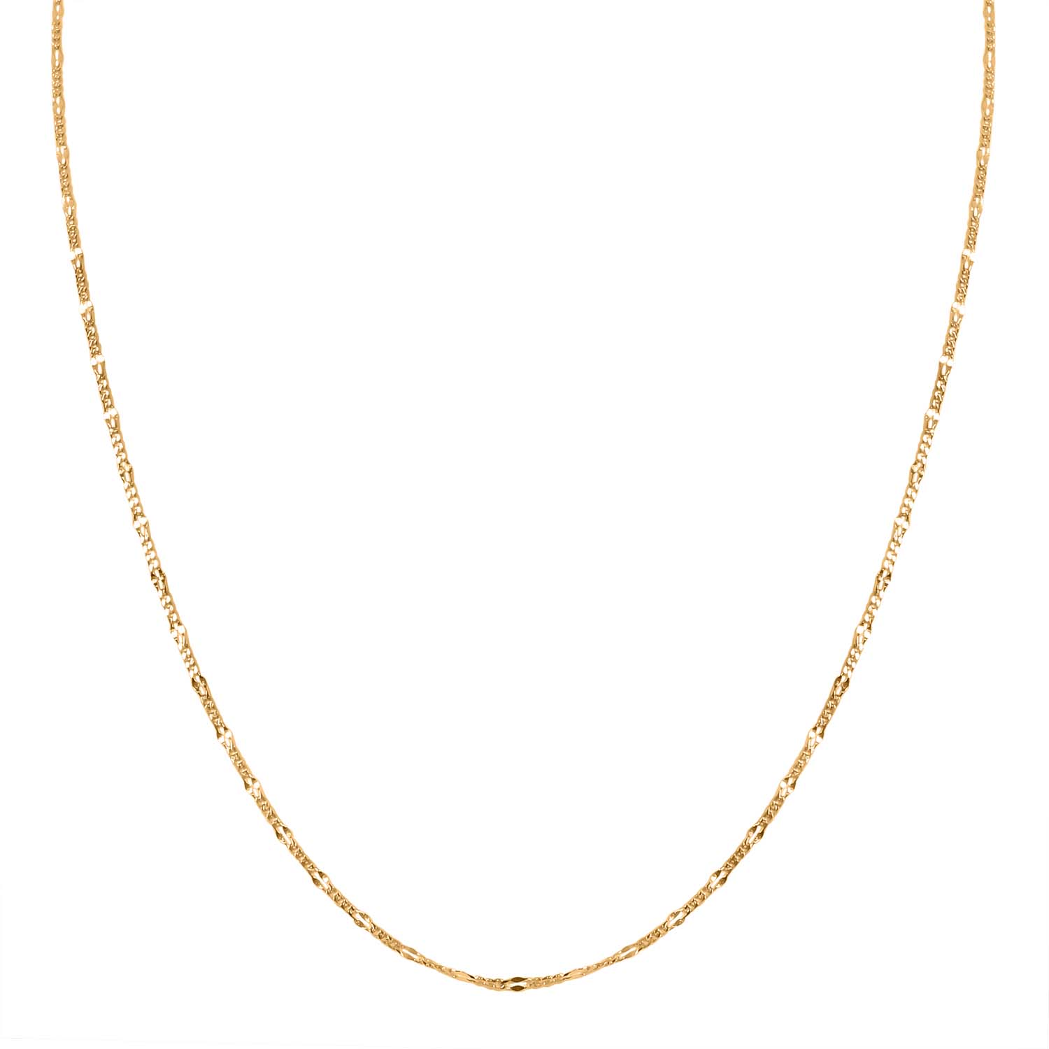 925 Silber rosévergoldetKette ca. 60 cm ca. 2,80g