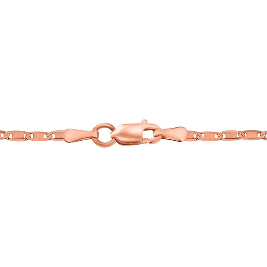 925 Silber rosévergoldetKette ca. 60 cm ca. 2,60g