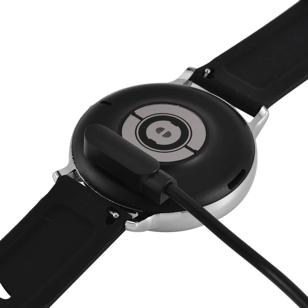 STRADA Hiwatch Plus Smartwatch - Schwarz-Goldenes Gehäuse mit Silikonarmband, umfassende Gesundheits- und Sportfunktionen, Bluetooth 5.0