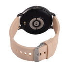 STRADA Hiwatch Plus Smartwatch - Schwarz-Goldenes Gehäuse mit Silikonarmband, Multisportmodi und Gesundheitsüberwachung, Bluetooth 5.0