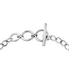 Rotes Granat Armband ca. 16.5 cm Messing ca. 2,66 ct.
