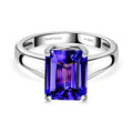 Rhapsody AAAA Tansanit Ring 950 Platin (Größe 19.00) ca. 3.82 ct