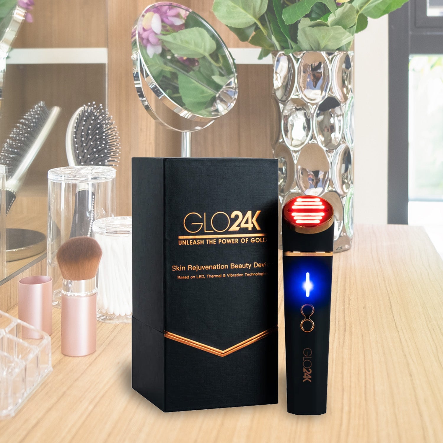 GLO24K - Hautverjüngungs-Schönheitsgerät