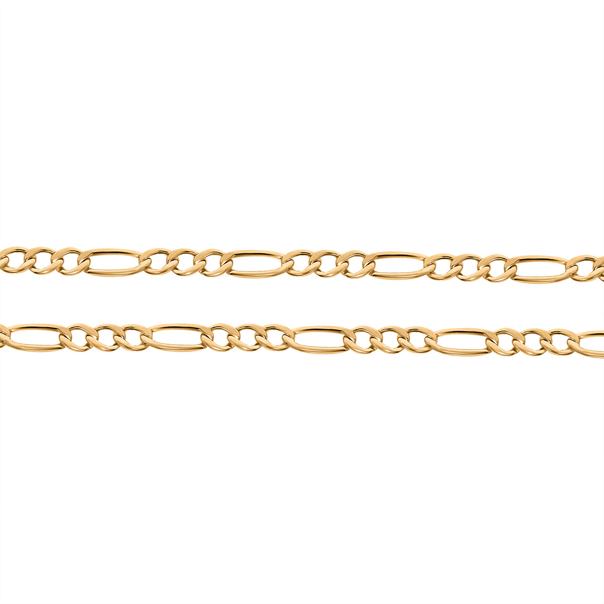 Figarokette ca. 50 cm, 585 Gelbgold ca. 1,60g