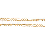 Figarokette ca. 50 cm, 585 Gelbgold ca. 1,60g