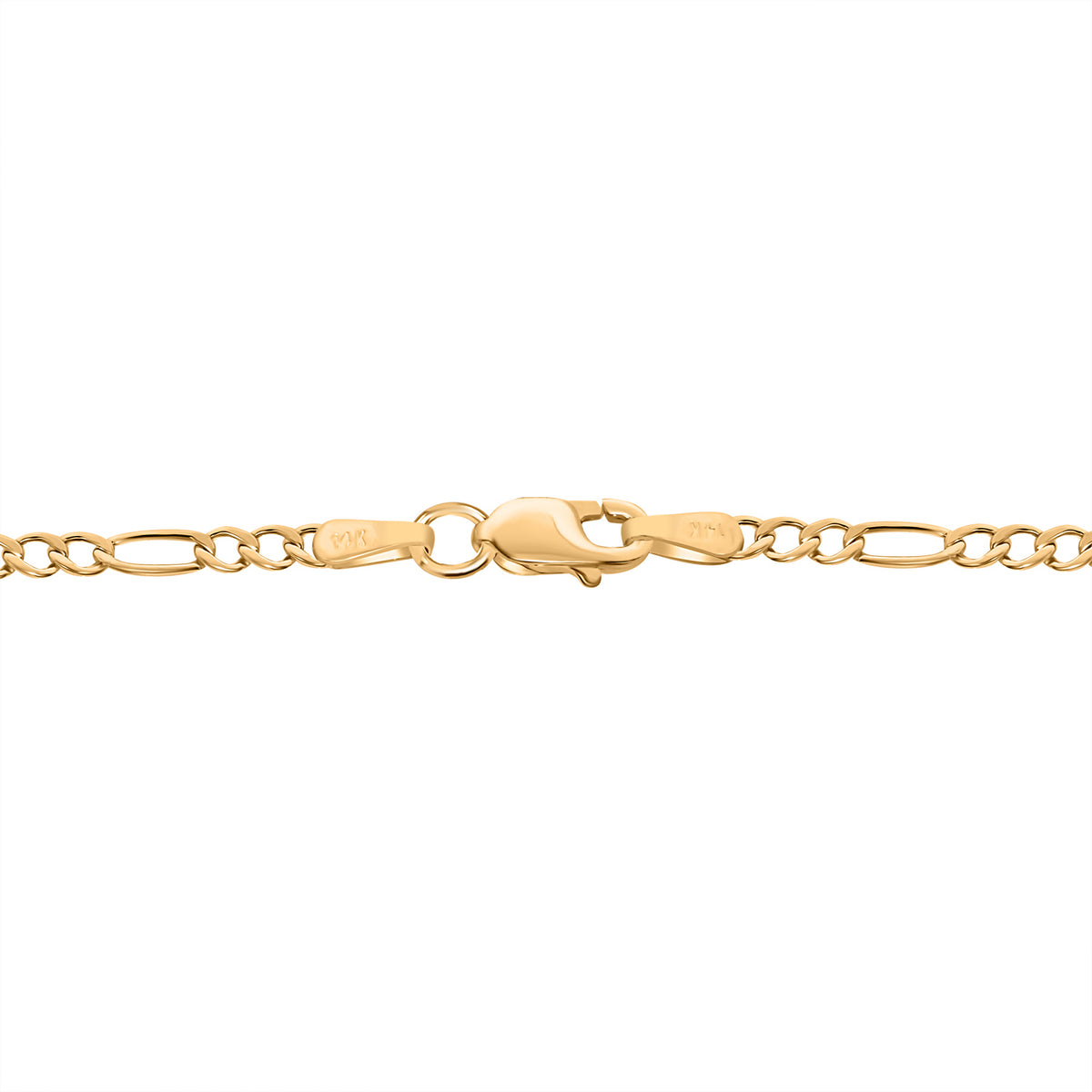 Figarokette ca. 50 cm, 585 Gelbgold ca. 1,60g