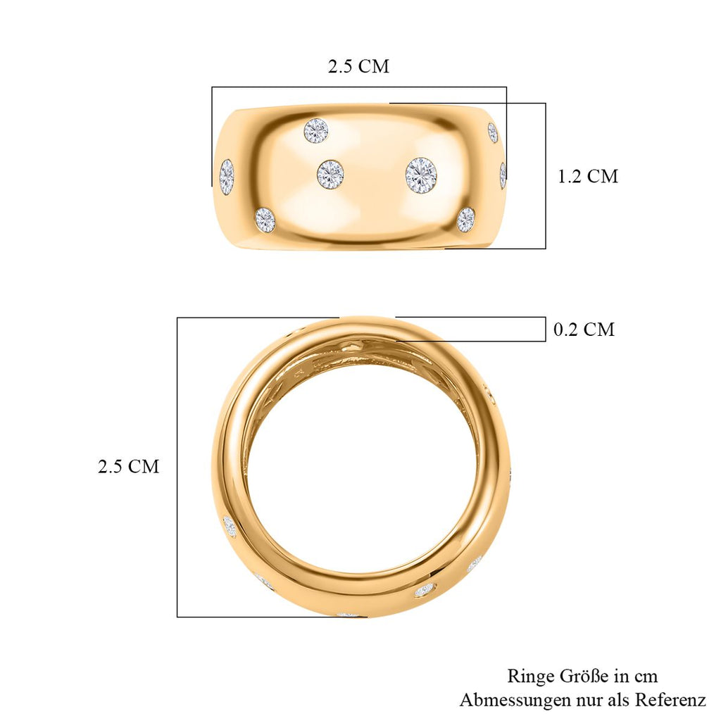 750 Gelb Vermeil