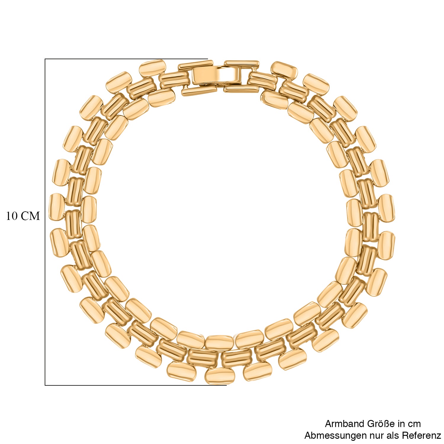Messing Armband ca. 19 cm ca. 12,00g
