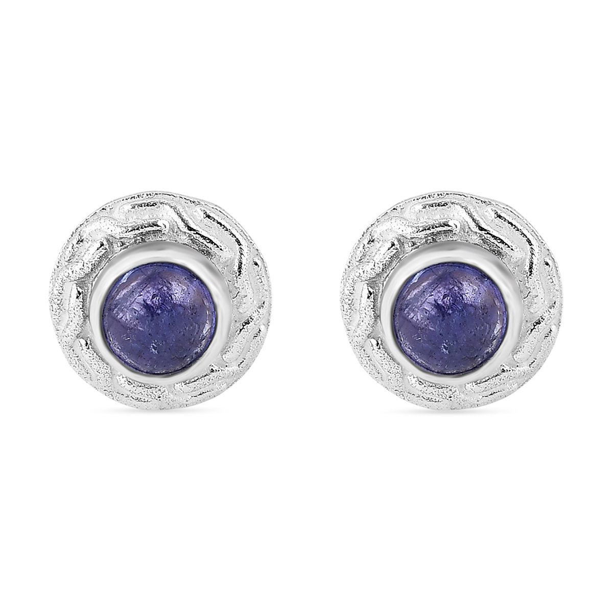 Royal Bali - Tansanit Ohrringe 925 Silber ca. 2.21 ct