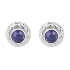 Royal Bali - Tansanit Ohrringe 925 Silber ca. 2.21 ct