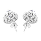 Royal Bali - Tansanit Ohrringe 925 Silber ca. 2.21 ct