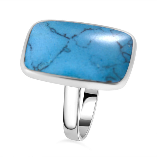 Howlit Ring 925 Silber ca. 3,50 ct