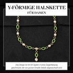 AA Natürlicher, äthiopischer Welo Opal Halskette ca. 45 cm 925 Silber 750 Gelbgold Vermeil ca. 2.73 ct