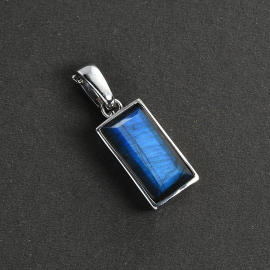 AAA Lapislazuli Anhänger, 316L Edelstahl ca. 11.28 ct