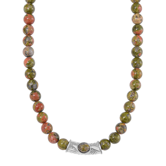 Grüner Aventurin Halskette ca. 45 cm ca. 330.00 ct
