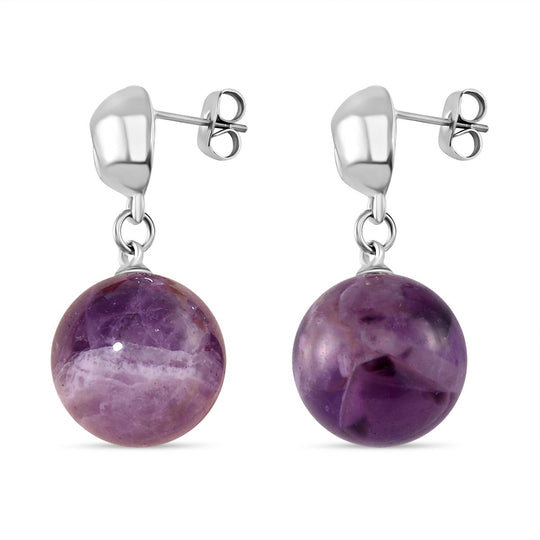 Ozean Jaspis Ohrringe ca. 56.00 ct