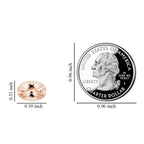 Morganite Oval 10x8 Faceted Cut 4A 2.20 Ct
