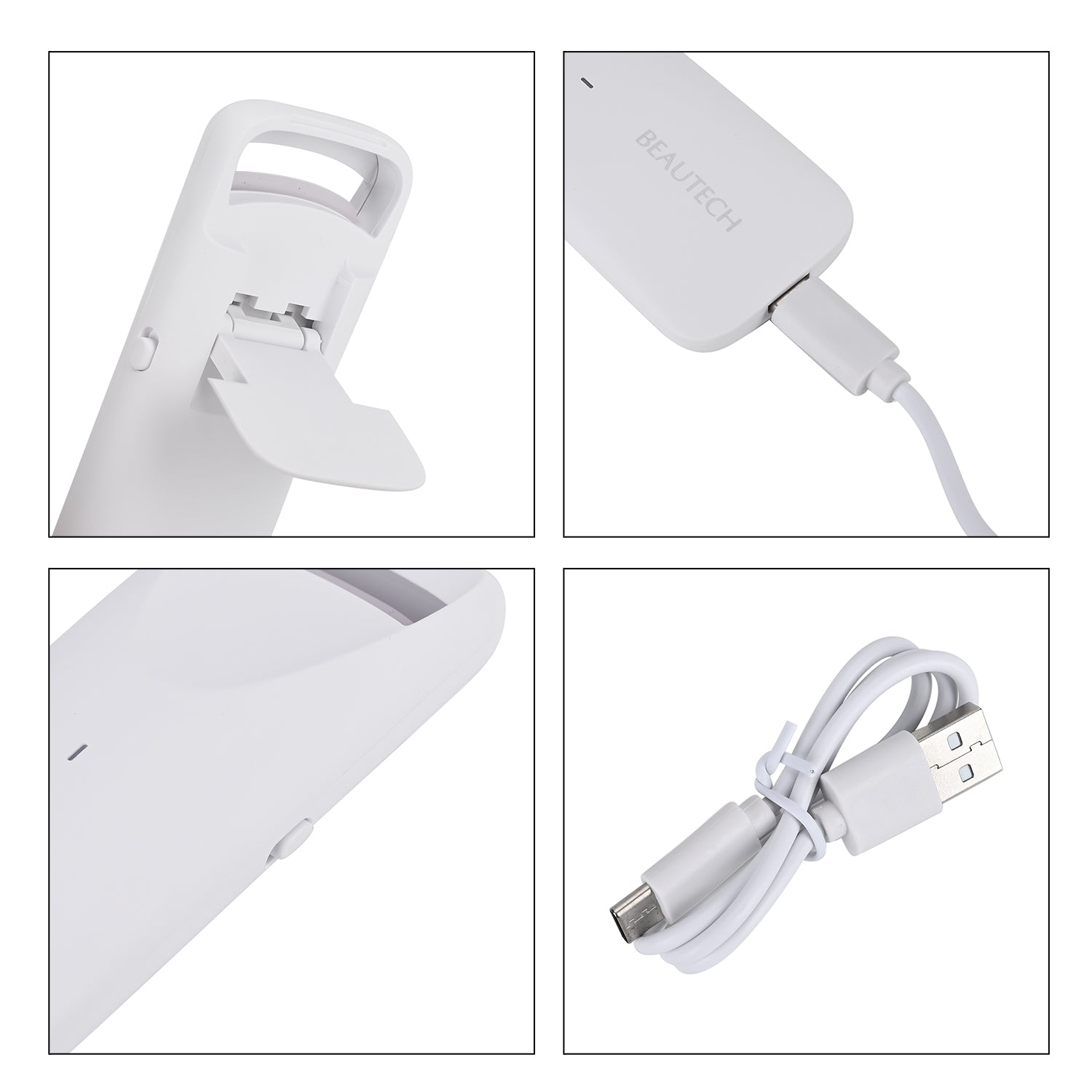 Beautech Aufheizbarer Wimpernformer mit Farbindikator, USB-aufladbar