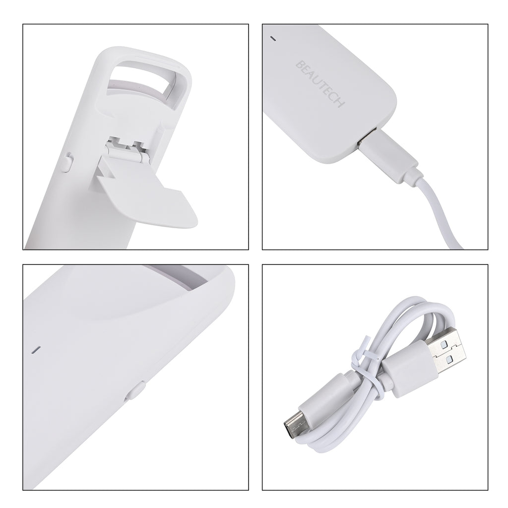 Beautech Aufheizbarer Wimpernformer mit Farbindikator, USB-aufladbar