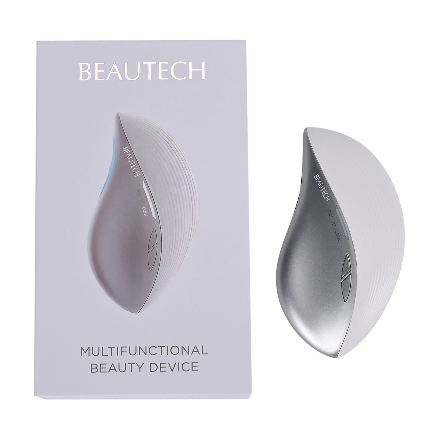 Beautech 3-in-1 Beauty-Gerät mit EMS, RF und Kältetherapie, ca. 13,3x7,5x3,5 cm, USB-Kabel