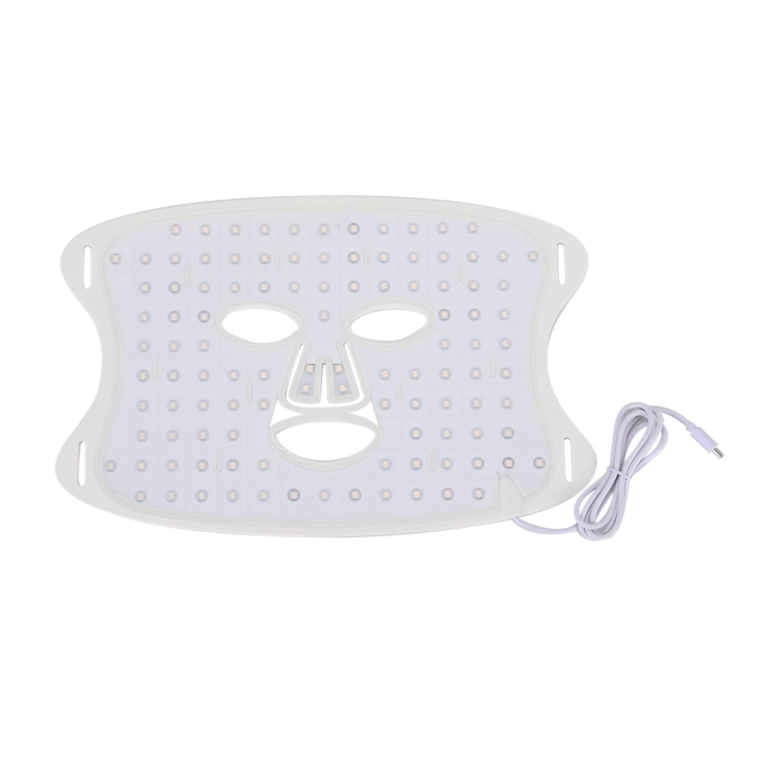 Beautech LED-Gesichtsmaske aus Silikon mit Controller, 33,8x21,8x0,5 cm