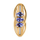 750 Gelbgold Vermeil