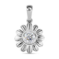 Weißer Zirkonia Anhänger 925 Silber