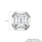 Moissanit Ohrringe 925 Silber rhodiniert ca. 1,32 ct.