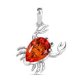GP Trionfo Kollektion- Padparadscha Triplett Quarz und schwarzer Spinell und blauer Saphir-Anhänger - 5,79 ct.